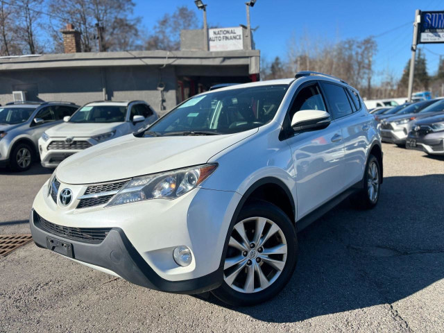  2013 Toyota RAV4 AWD LIMITED,NO ACCIDENT,LEATHER,S/ROOF,SAFETY+ in Cars & Trucks in Markham / York Region