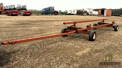 UNVERFERTH MCCURDY G8 24 Ft Combine Header Transport Hauler Mover Cart Trailer Fits 18 Ft to 24 Ft h...