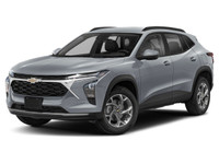 Experience the new 2025 Chevrolet Trax 1RS, a sophisticated SUV in an elegant gray finish with easy-... (image 1)