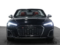 VENDU!!! 2024 Audi S5 Cabriolet Progressiv 3.0 TFSI Quattro, Black Metallic on Magma Red Fine Nappa... (image 9)