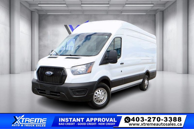 2023 Ford Transit Cargo Van T-250 148 EL High Roof NO FEES! in Cars & Trucks in Calgary