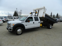 2011 FORD F550 XLT 4x4 6.7L POWER STROKE DIESEL /11.5 FT DUMP BOX ONLY 122 842 KMS (Inquiry about le... (image 2)