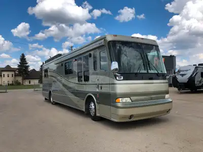 Just Arrived! Beautiful, Well Maintained, Newly Renovated Diesel Pusher with Solid Wood Cupboards, N...