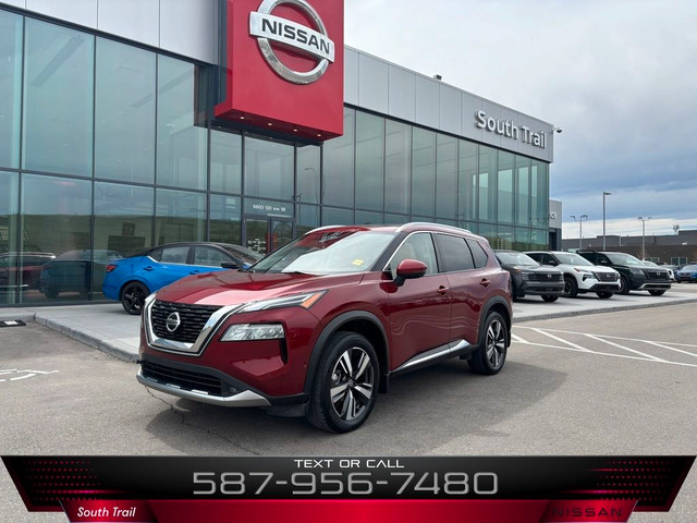 2021 Nissan Rogue Platinum AWD | Chestnut Interior Leather in Cars & Trucks in Calgary