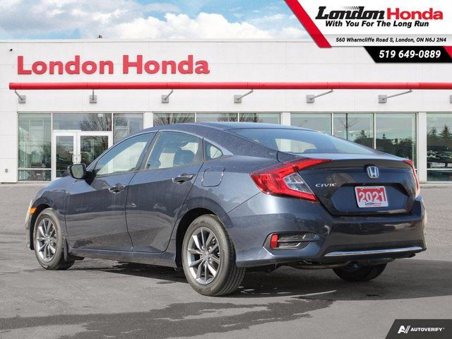 2021 Honda Civic Sedan EX | Honda Certified | Moonroof in Cars & Trucks in Brantford - Image 3