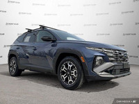 Command the road in this stunning 2025 Hyundai Tucson XRT, boasting a sleek Atlantis Blue exterior a... (image 8)