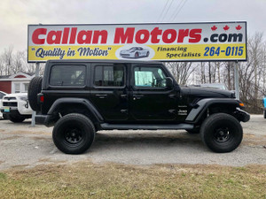 2019 Jeep Wrangler Sahara with only 64500 km , $189.00 weekly
