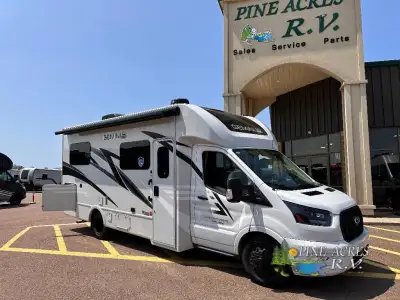 Thor Motor Coach Gemini AWD Class B+ motorhome 24KB highlights: Two Twin Beds Convert to King 3.5L E...