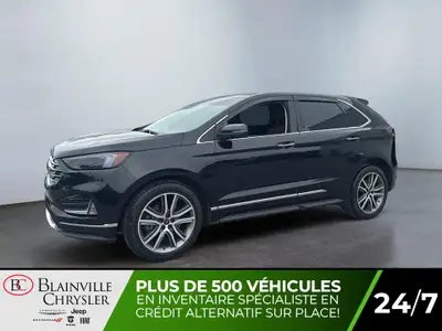 Super Ford Edge Titanium AWD Navigation Cuir Cognac Camera recul Sieges avant et volant chauffants/v...