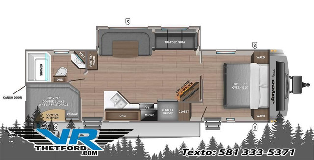 2024 JAYCO White Hawk 29BH in Travel Trailers & Campers in Thetford Mines
