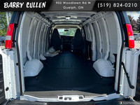 Explore the 2025 Chevrolet Express Cargo Van, in classic white, with an efficient rear-wheel-drive s... (image 7)