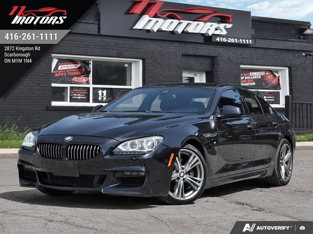 2015 BMW 6 Series 640i xDrive AWD Gran Coupe | LOADED |CERTIFIED in Cars & Trucks in City of Toronto