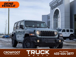 2024 Jeep Wrangler Sport S - Trailer Tow Group - Convenience Group - Safety Group - A/T Tires & Tons More!