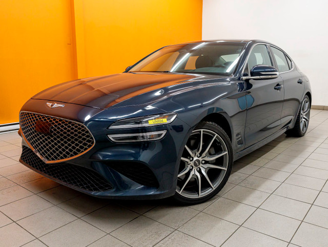 2022 GENESIS G70 3.3T ADVANCED AWD *TOIT* CUIR *SIEGES VENTIL* H in Cars & Trucks in Laurentides