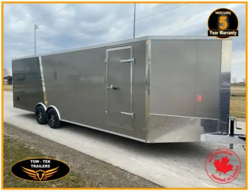 2025- 8.5 x 24' Tow-Tek Tundra cargo trailer, 5 year Warranty in Cargo & Utility Trailers in Mississauga / Peel Region - Image 2