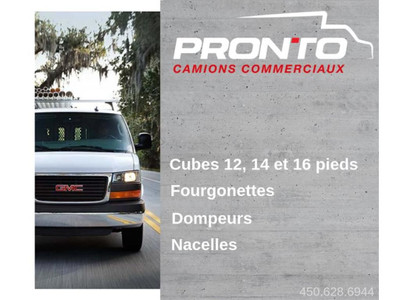  2017 GMC Cube Van 3500 ** Cube 12 pieds ** Cube 14 pieds **