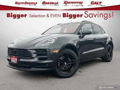  2021 Porsche Macan BASE | VENTED LEATHER | PANO SUNROOF | NAVI 