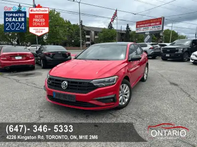 C ome by and check out this eye-catching 2019 Volkswagen Jetta Highline with a bold red exterior and...