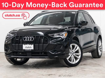 2023 Audi Q3 Komfort AWD w/ Apple CarPlay, Bluetooth, Nav