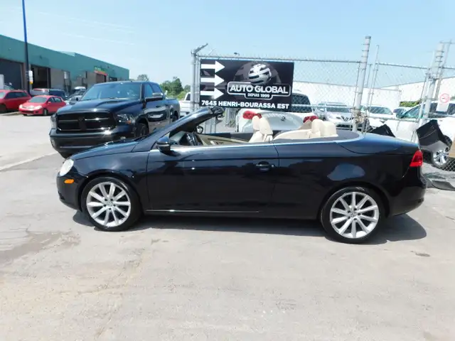 Volkswagen Eos Highline Cuir, Mags GPS Détecteurs Pare Choc Arr  in Cars & Trucks in City of Montréal - Image 7