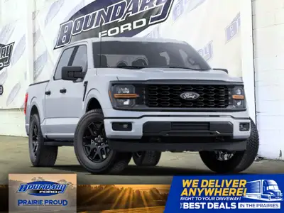 Welcome to the BRAND NEW 2025 FORD F-150 STX, powered by a 2.7L ECOBOOST ENGINE that's paired with a...