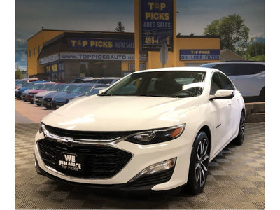  2022 Chevrolet Malibu RS, Low Mileage, Accident Free, Certified