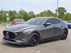 2023 Mazda 3 Sport GT Sport | AWD | Leather | Sunroof | Nav | 360 Camera | Apple CarPlay | Rear Spoiler |