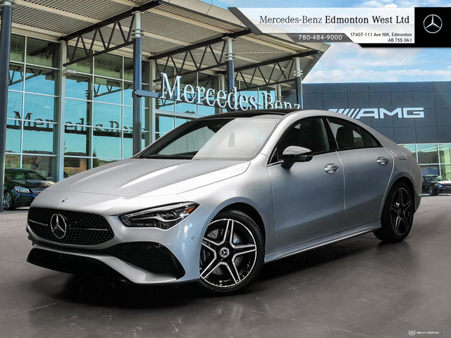 2025 Mercedes-Benz CLA 250 4MATIC Coupe - Exclusive Trim - Night in Cars & Trucks in Edmonton