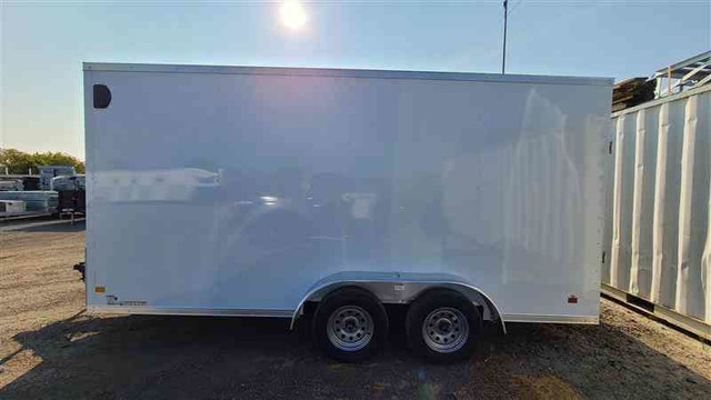 DARKHORSE DHW 7X16 RAMP DOOR TANDEM AXLE (35) in Cargo & Utility Trailers in Peterborough