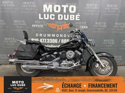 Yamaha V-Star 650 Classic 2014 115 806 KM VENDU TEL QUEL SANS GARANTIE NI INSPECTION EN RAISON DU KI...
