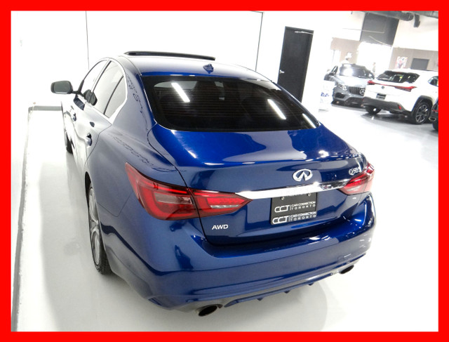 2018 INFINITI Q50 3.0t S LUXE AWD *NAVI/BACKUP CAM/LEATHER/SUNRO in Cars & Trucks in City of Toronto - Image 4