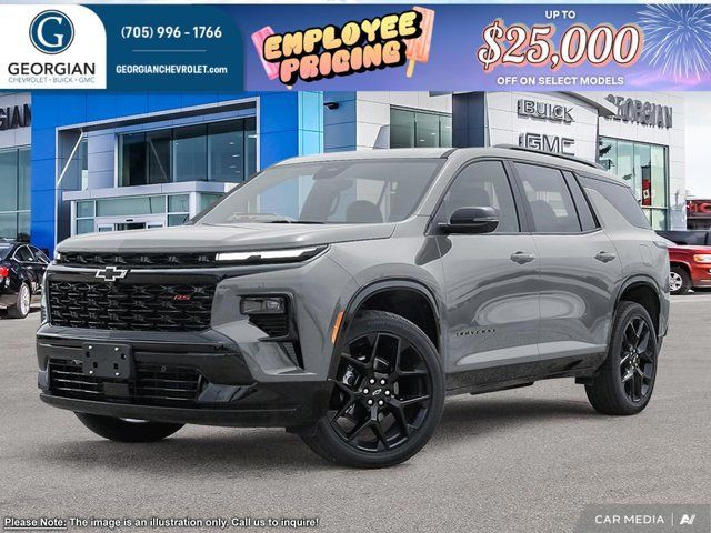 2025 Chevrolet Traverse RSTrailering Pkg - Convenience Pkg in Cars & Trucks in Barrie