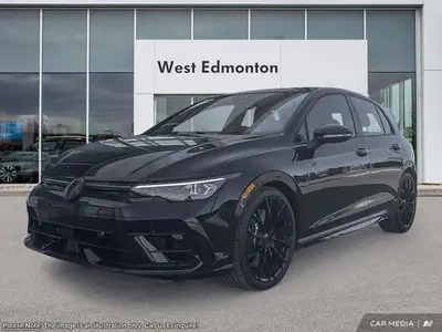 Prepare to be impressed with the pristine 2025 Volkswagen Golf R Black Edition in a sleek Black exte...