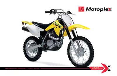DRZ-125 DR-Z125 Le mélange des looks inspirés de la course avec un package tout-terrain d'entrée de...