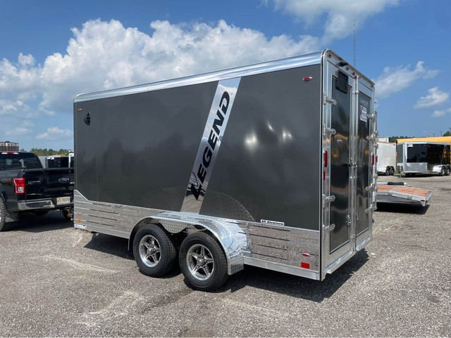 New 2024 7x14 + 3' V-Nose Legend Premium Trailer in Cargo & Utility Trailers in Barrie - Image 4