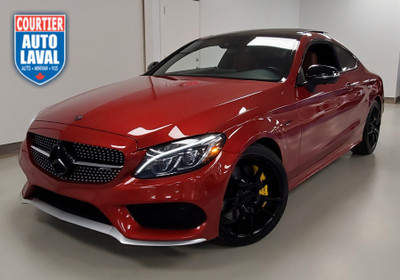 2018 Mercedes-Benz C-Class AMG C 43 4MATIC Coupe - 365 hp! - Red