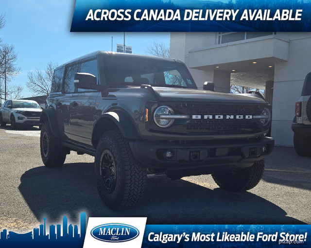2025 Ford Bronco BADLANDS | SASQUATCH PKG | BLACK APP PKG | G.O. in Cars & Trucks in Calgary