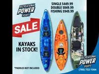 2024 Spring Blowout Sale On Hard Shell Kayaks!
