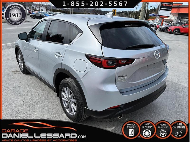 Mazda CX-5 GS AWD 2.5 L CUIR/TISSUS, BLINDSPOT, MAGS 17P 2022 in Cars & Trucks in St-Georges-de-Beauce - Image 4
