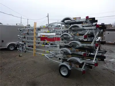 - NEW 2025 14' Load Rite Boat Trailers - Hot dipped Galv. - Bunk style - Torsion Axle - EZ lube bear...