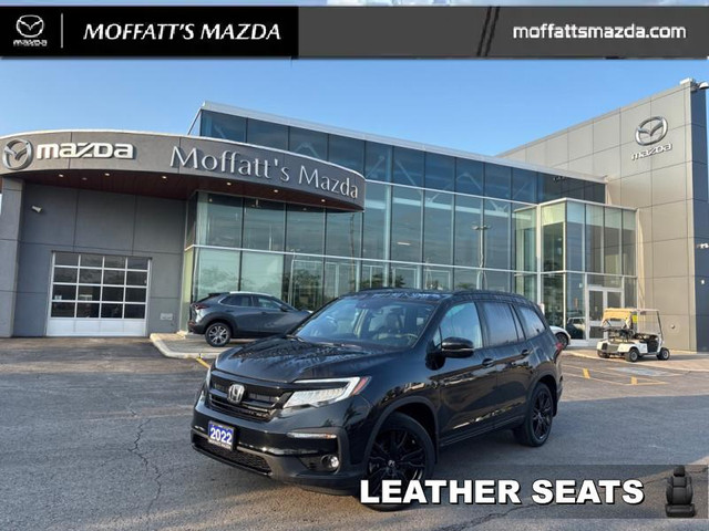 2022 Honda Pilot Black Edition - Cooled Seats - $302 B/W in Cars & Trucks in Barrie