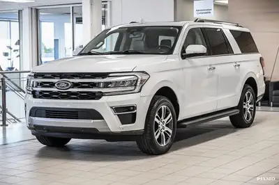 Superbe Expedition Max offert en version Limited bien équipé incluant le V6 3.5L Ecoboost, le 4x4, l...