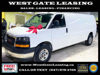 2020 GMC Savana Cargo Van EXTENDED 155" WB | CAMERA |