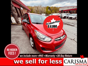 2014 Hyundai Accent ~GL~$6,988 Go Canada SALE~