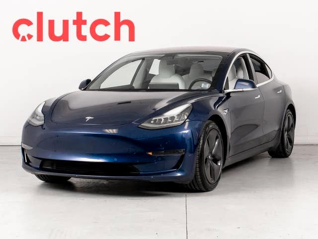 2018 Tesla Model 3 Long Range AWD w/ Glass Roof, Nav, Rear View  in Cars & Trucks in Bedford