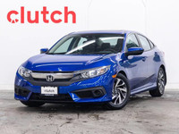 2018 Honda Civic EX w/ Apple CarPlay & Android Auto, Power Moonr