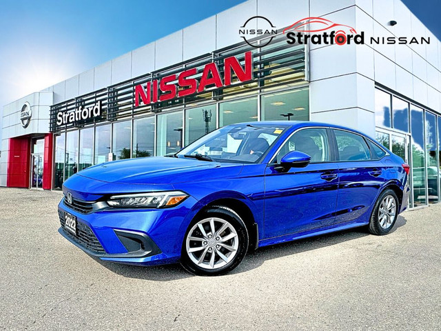 2022 Honda Civic EX | BLUE METALLIC | LOW KMS in Cars & Trucks in Stratford