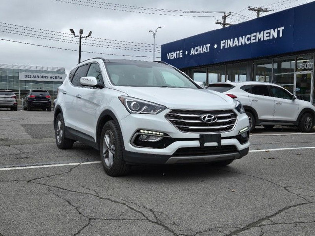 2017 Hyundai Santa Fe LUXURY AWD * CUIR * GPS * TOIT PANO * CAME in Cars & Trucks in City of Montréal