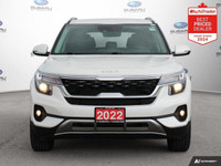 Recent Arrival! New Price! Odometer is 1991 kilometers below market average! White 2022 Kia Seltos E... (image 7)