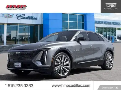 PRE-OWNED 2023 CADILLAC LYRIQ EV LUXURY RWD IN SATIN STEEL METALLIC! [Clean vehicle history – 1-Owne...